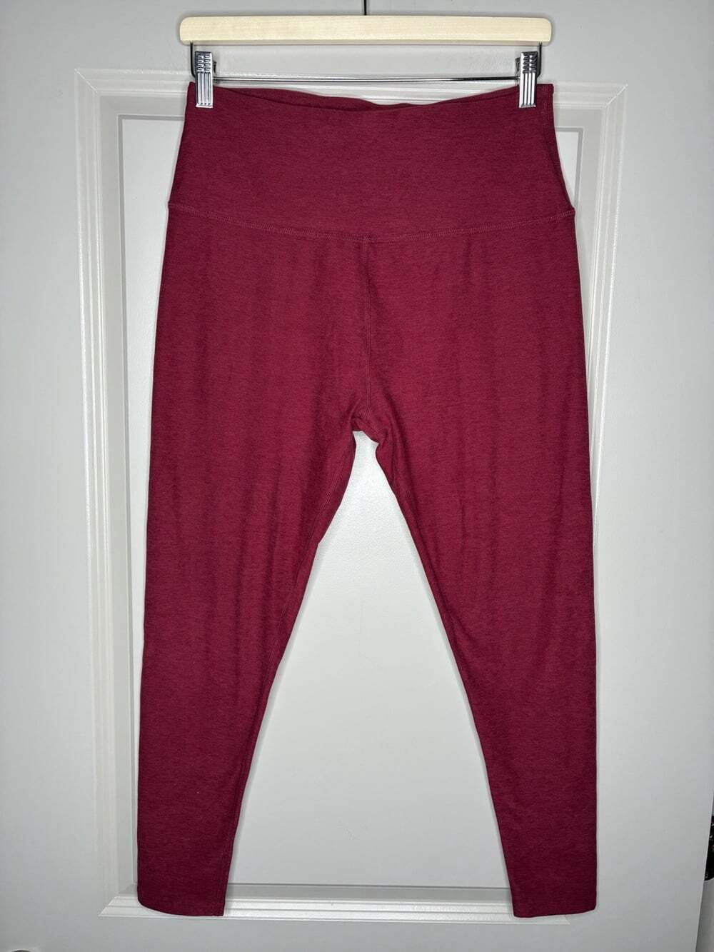 Beyond Yoga Spacedye Leggings in Red / Maroon Size XL